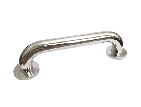 Barra de Segurança Apoio Suporte Idoso Deficiente em Aço Inox 304 30cm Barra de Segurança Apoio Suporte Idoso Deficiente em Aço Inox 304 30cm