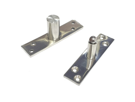 Dobradiça Porta Pivotante 150kg Pivô Pequeno Inox 304 Dobradiça Porta Pivotante 150kg Pivô Pequeno Inox 304