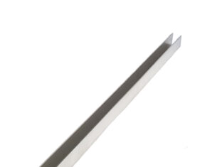 Perfil U Canaleta em Aço Inox 304 10mm Perfil U Canaleta em Aço Inox 304 10mm