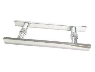 Puxador Porta Pivotante Portão Duplo Inox 304 30cm Chato Puxador Porta Pivotante Portão Duplo Inox 304 30cm Chato