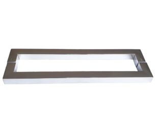 Puxador Porta Pivotante Portão Duplo Inox 304 40cm U Puxador Porta Pivotante Portão Duplo Inox 304 40cm U