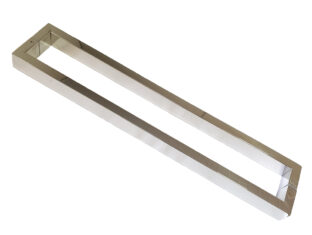 Puxador Porta Pivotante Portão Duplo Inox 304 60cm U Puxador Porta Pivotante Portão Duplo Inox 304 60cm U