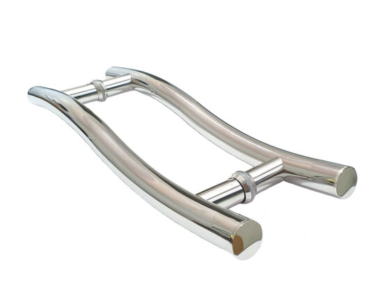 Puxador Porta Pivotante Portão Duplo Inox 304 80cm S Puxador Porta Pivotante Portão Duplo Inox 304 80cm S