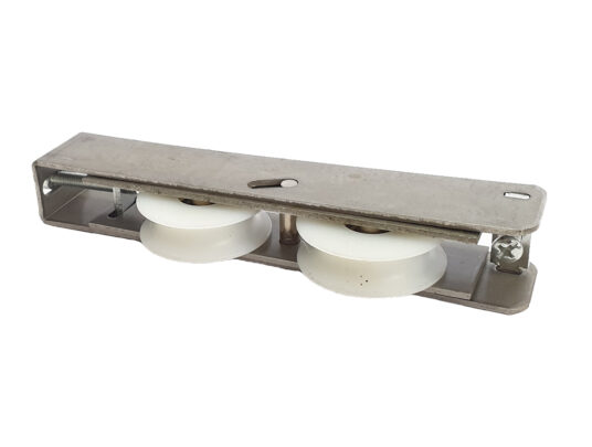 Carrinho Roldana Gold Inox Trilho Meia Cana Concava 200kg Carrinho Roldana Gold Inox Trilho Meia Cana Concava 200kg