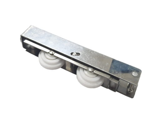 Carrinho Roldana Gold Inox Trilho Canaleta U 200kg Carrinho Roldana Gold Inox Trilho Canaleta U 200kg