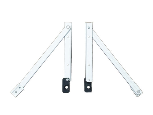 Braço Articulado para Janela Maxim Ar 400mm em Alumínio Braço Articulado para Janela Maxim Ar 400mm em Alumínio