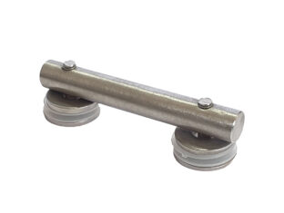 Conector Para Vidro Aço Inox 304 180º Vidro Vidro Conector Para Vidro Aço Inox 304 180º Vidro Vidro