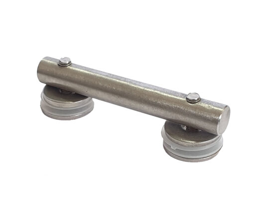 Conector Para Vidro Aço Inox 304 180º Vidro Vidro Conector Para Vidro Aço Inox 304 180º Vidro Vidro