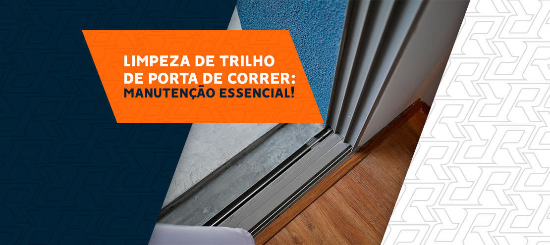 Como limpar o trilho de porta de correr? Como limpar o trilho de porta de correr?