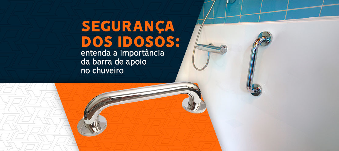 Segurança dos idosos: entenda a importância da barra de apoio no chuveiro Segurança dos idosos: entenda a importância da barra de apoio no chuveiro